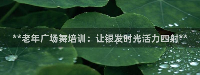 尊龙凯时网娱乐官网：**老年广场舞培训：让银发时光活