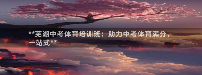 尊龙凯时登入首页：**芜湖中考体育培训班：助力中考体