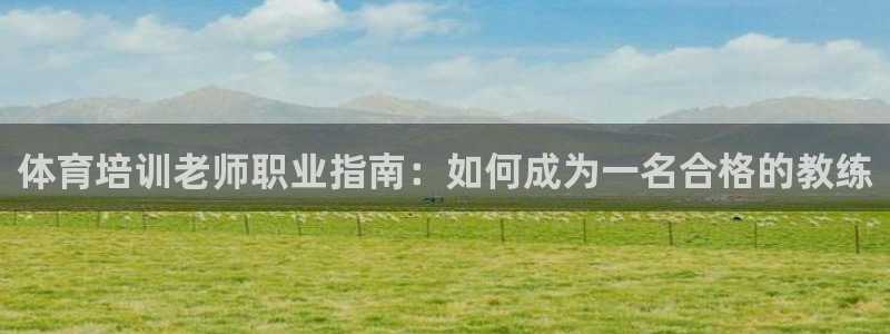 尊龙z6：体育培训老师职业指南：如何成为一名合格的教
