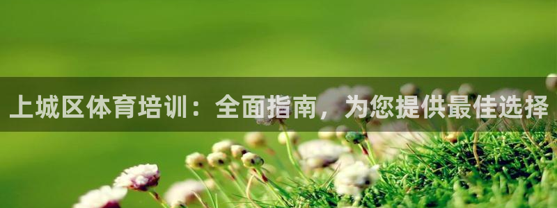 尊龙现金：上城区体育培训：全面指南，为您提供最佳选择