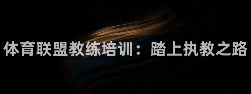 尊龙凯时下载官方正版：体育联盟教练培训：踏上执教之路