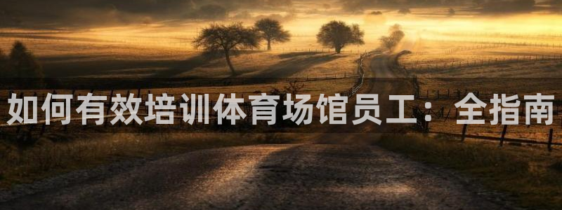 尊龙现在：如何有效培训体育场馆员工：全指南