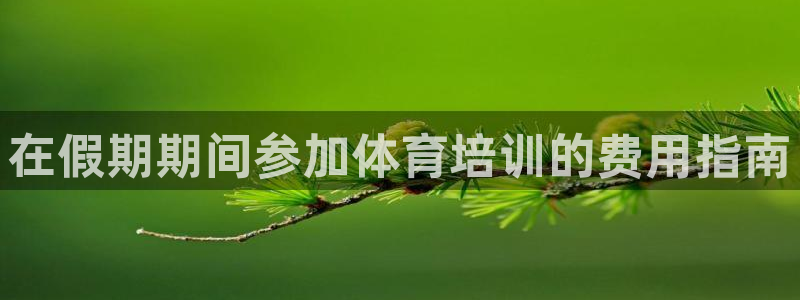 尊龙凯时网娱乐官网：在假期期间参加体育培训的费用指南