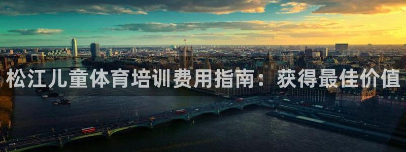 尊龙凯时人生就博官网登录：松江儿童体育培训费用指南：